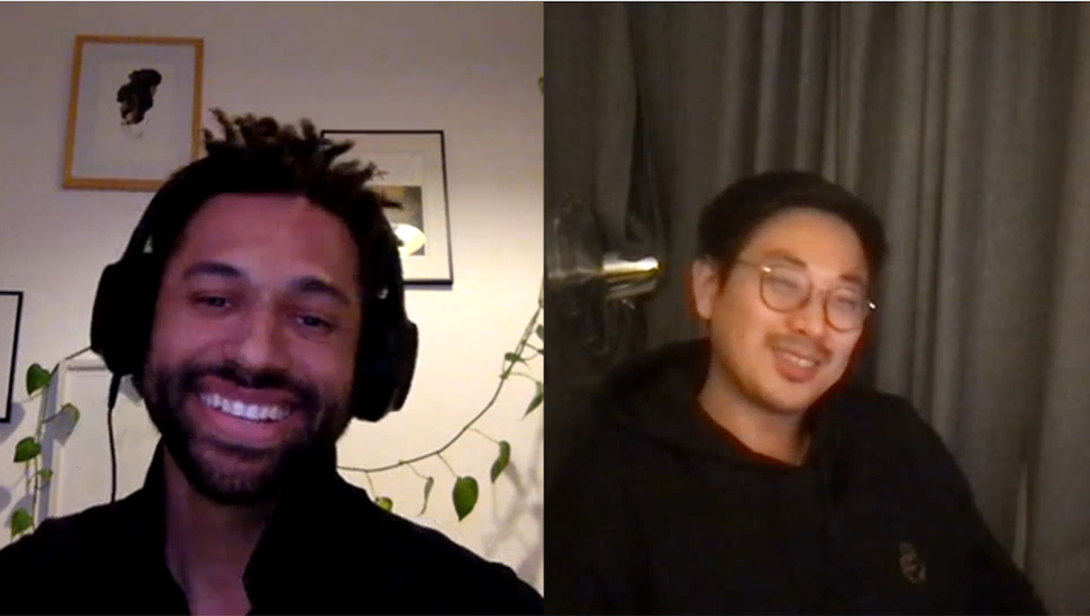 User interview via video call