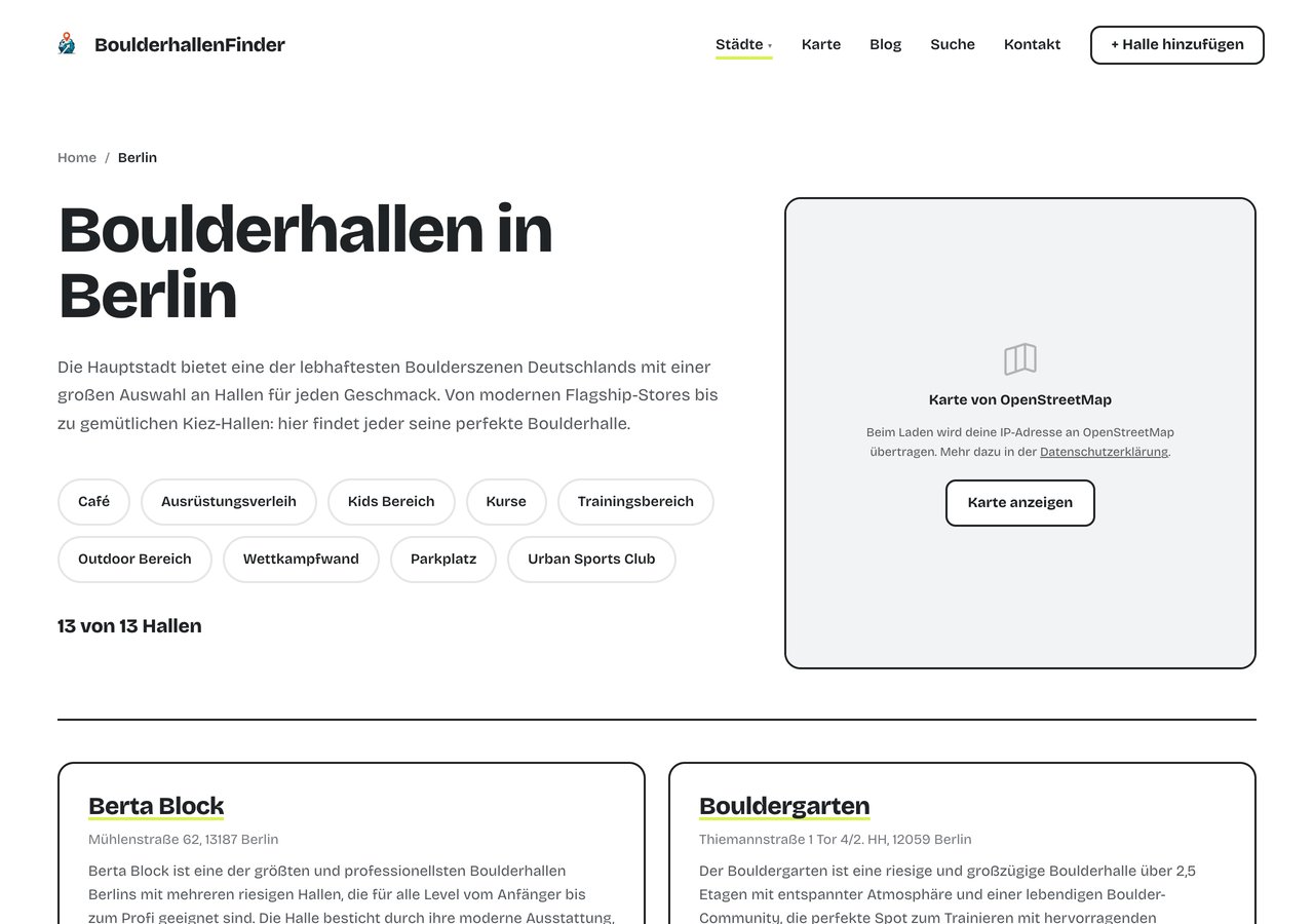 Berlin city page, August 2026 version